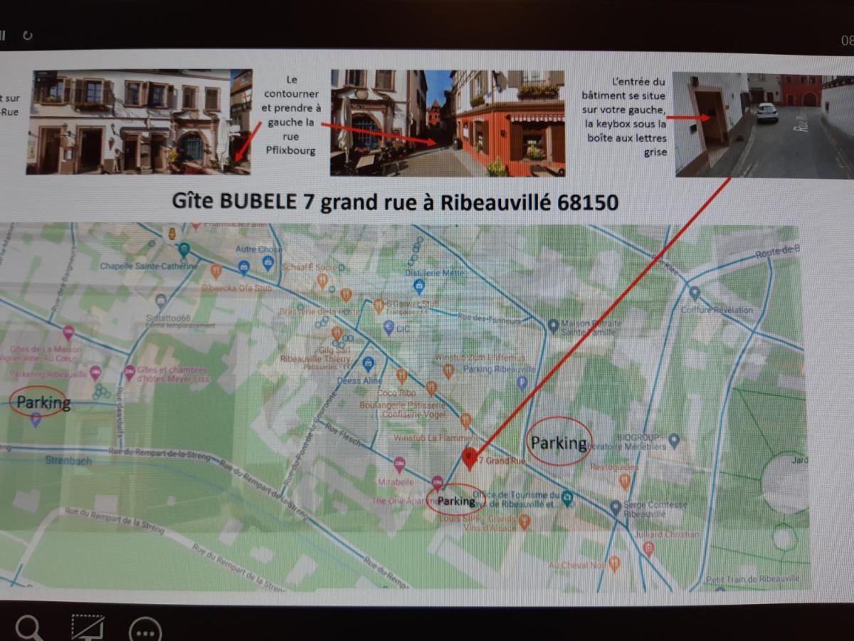 Le BUBELE au coeur du centre médiéval et vignoble Ribeauvillé Exterior foto